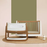 SnuzPod 4 Bedside Crib, the Natural Edit 'Walnut'