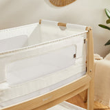 SnuzPod 4 Bedside Crib, the Natural Edit 'Oak'