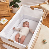 SnuzPod 4 Bedside Crib, the Natural Edit 'Oak'