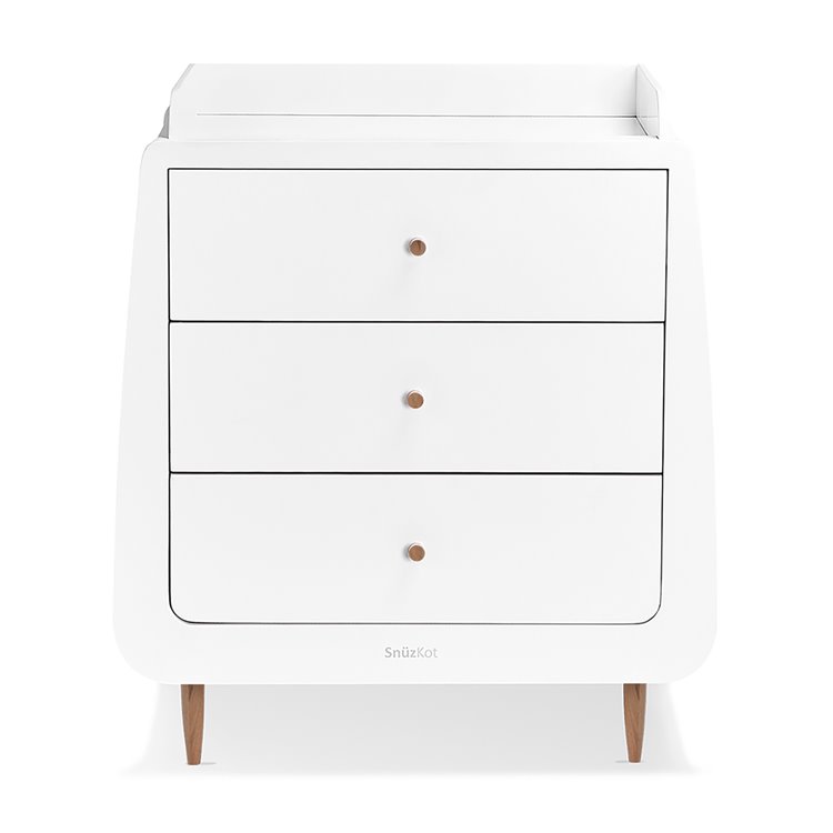 SnuzKot Skandi 2 Piece Nursery Furniture Set, the Natural Edit 'Oak'