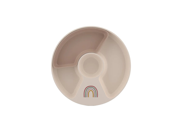 Little Dutch - Divider Plate - Sunshine & Rainbows
