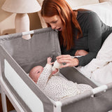 SnuzPod⁴ Bedside Crib - Dusk