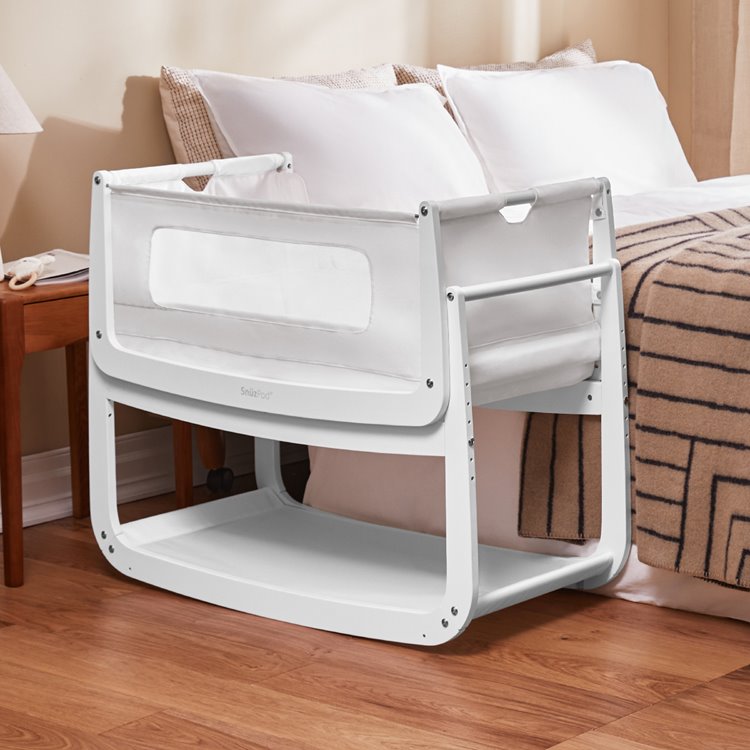 SnuzPod⁴ Bedside Crib - White