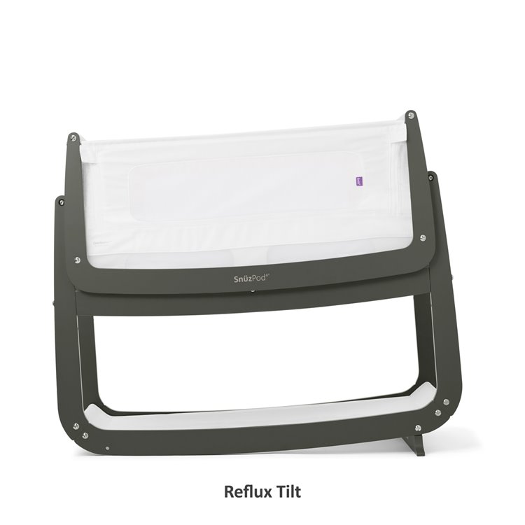 SnuzPod 4 Bedside Crib - Sage