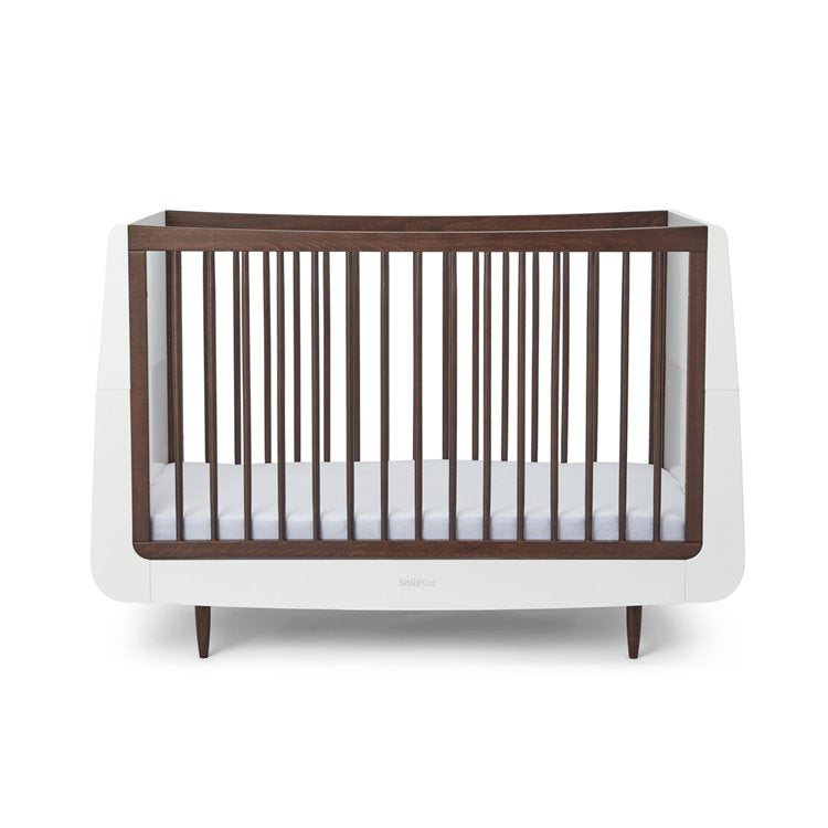 SnuzKot Skandi Cot Bed, the Natural Edit 'Ebony'