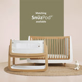 SnuzKot Skandi Cot Bed, the Natural Edit 'Oak'