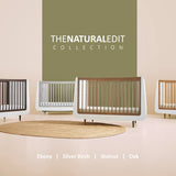 SnuzKot Skandi Cot Bed, the Natural Edit 'Silver Birch'