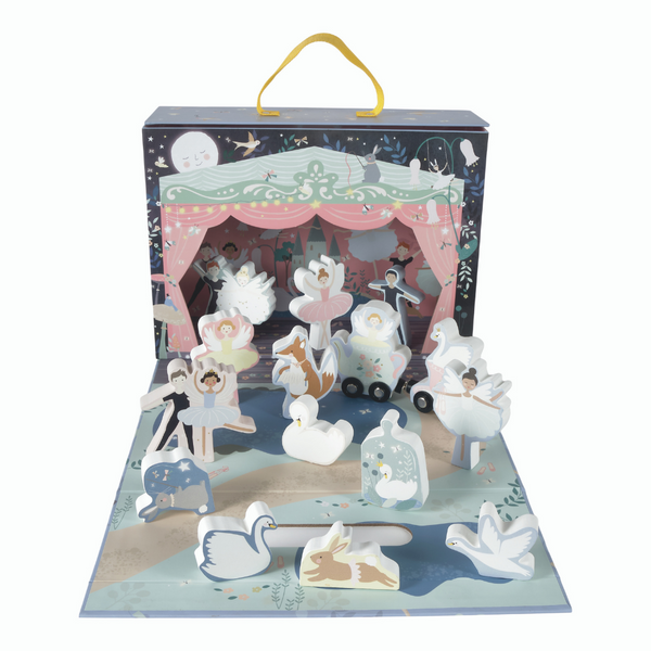 Playbox With Wooden Pieces - Enchanted