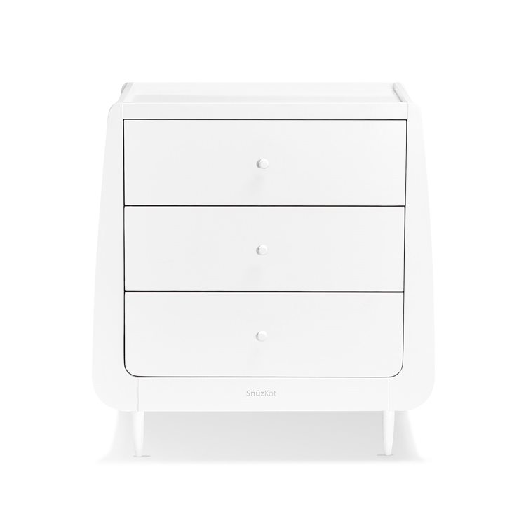 SnuzKot Skandi Changing Unit - White