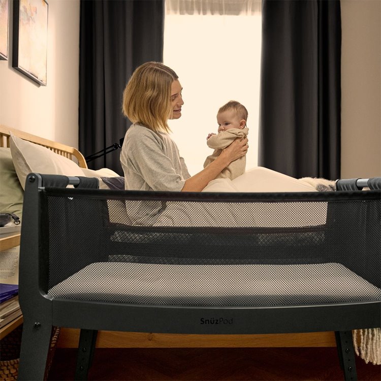 SnuzPod Studio Bedside Crib - Brooklyn