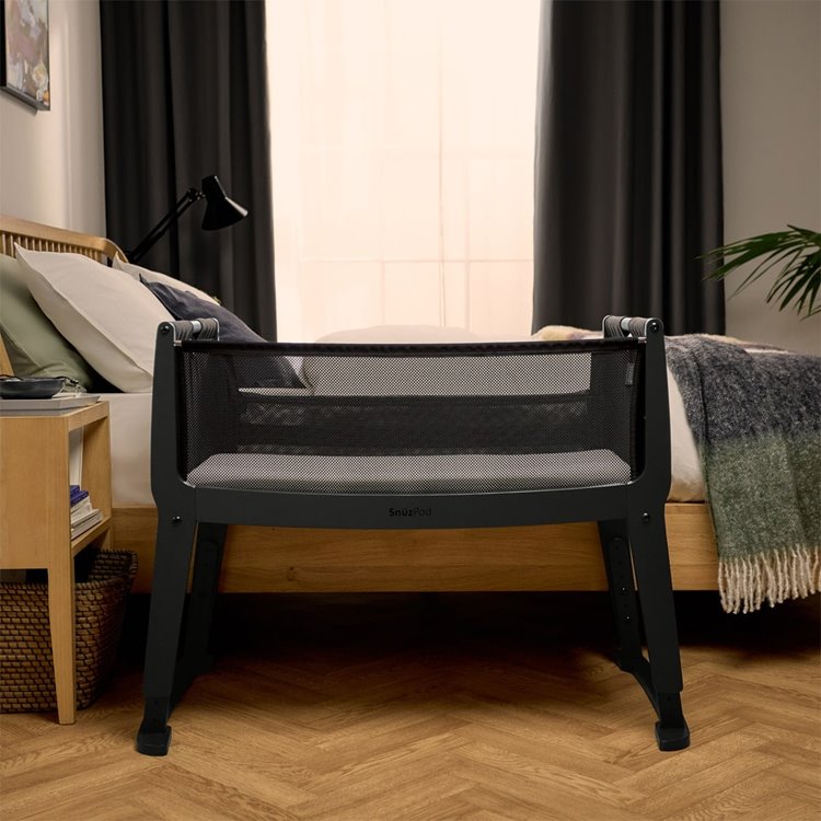 SnuzPod Studio Bedside Crib - Brooklyn