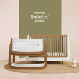 SnuzPod 4 Bedside Crib, the Natural Edit 'Walnut'