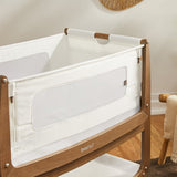 SnuzPod 4 Bedside Crib, the Natural Edit 'Walnut'