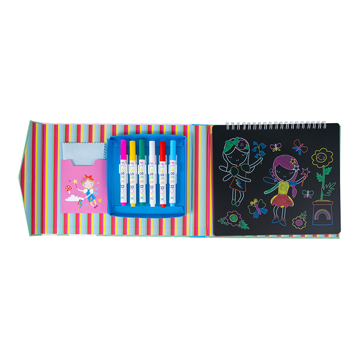 Chalk Board Sketchbook - Rainbow Fairy