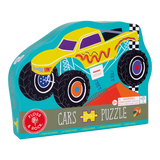 20 Piece Shaped Jigsaw in Shaped Box - Cars