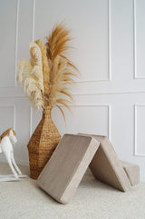 Monio - Corduroy Flip Chair - Beige