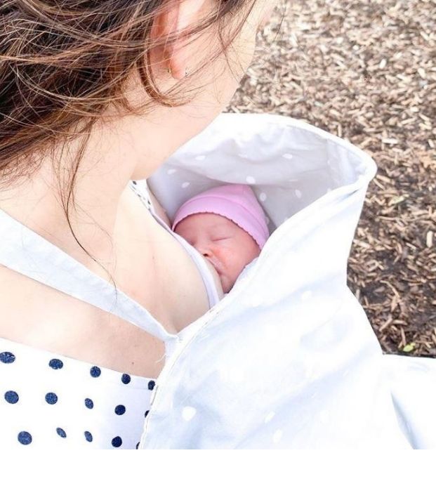 Breastfeeding & Pumping Privacy Cover - Dotted