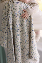 Wildflower Large Swaddle Muslin