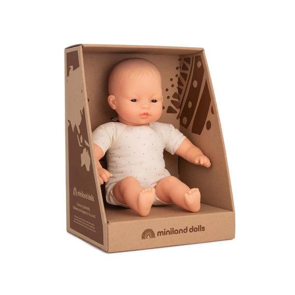 Miniland - Asian Soft Body Doll 32 cm