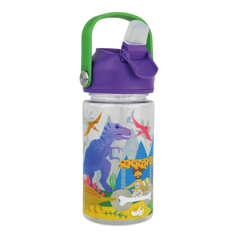 Tritan Drinks Bottle - Dinosaur
