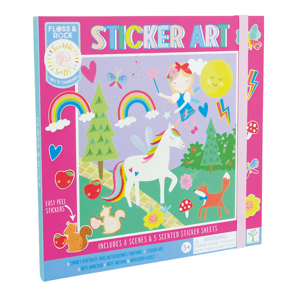 Sticker Art - Rainbow Fairy