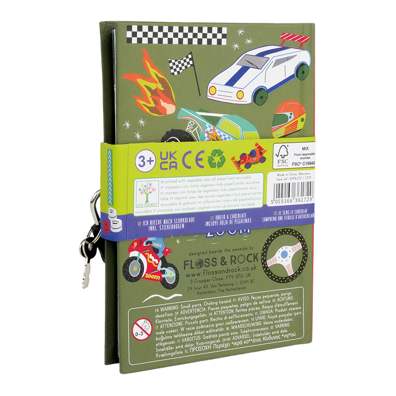 Scented Secret Diary - Cars