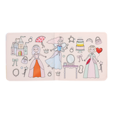 Princess Magic Water Bath Book | Colour Changing Bath Book | Floss & Rock