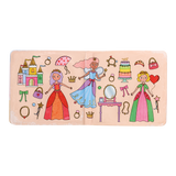 Princess Magic Water Bath Book | Colour Changing Bath Book | Floss & Rock