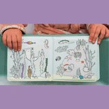 Ocean Magic Water Bath Book | Colour Changing Bath Book | Floss & Rock