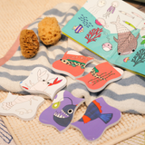 Ocean Magic Water Bath Book | Colour Changing Bath Book | Floss & Rock