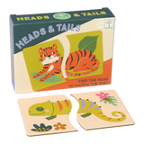 Heads & Tails Game | Educational Children's Toy | Floss & Rock