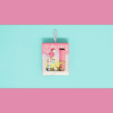 Lip Gloss & Charm Set | Children's Play Make-Up | Floss & Rock