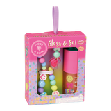 Lip Gloss & Charm Set | Children's Play Make-Up | Floss & Rock
