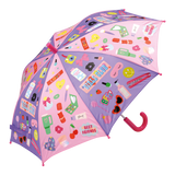 6+ Colour Change Icons Umbrella | Kids Colour Changing Umbrella | Floss & Rock