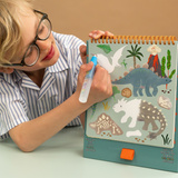 Magic Water Easel Pad (Dinosaur) | Reusable Children's Drawing Easel Pad | Floss & Rock