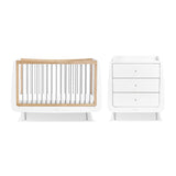 SnuzKot Skandi 2 Piece Nursery Furniture Set Grey