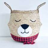 Christmas bear basket - Medium