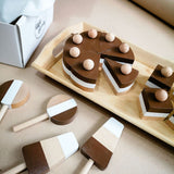 Chocolate Sweet Treats Wooden Play Set