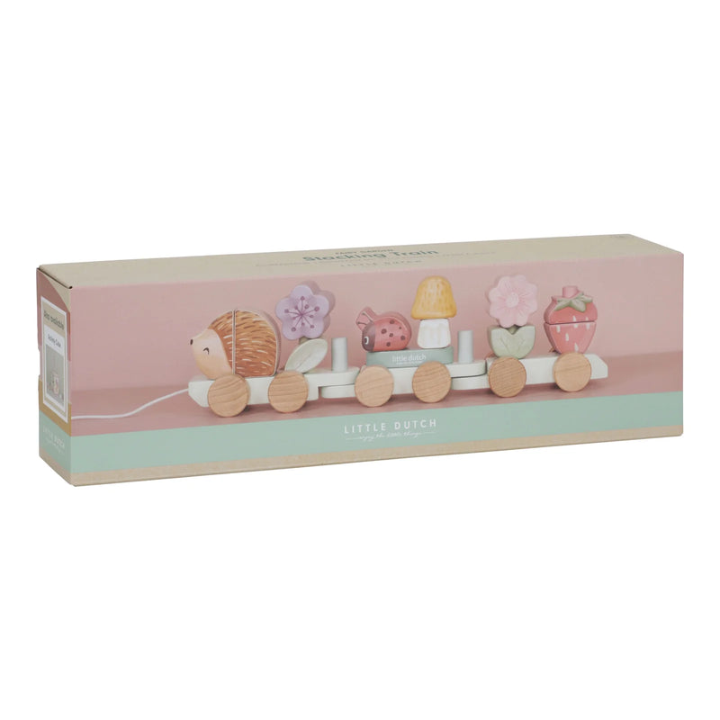 Stacking Train hedgehog - Fairy Garden