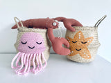 Pink Jellyfish Basket - Small