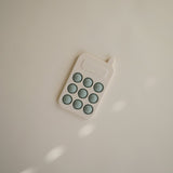 Mushie - Phone Press Toy - Cambridge Blue