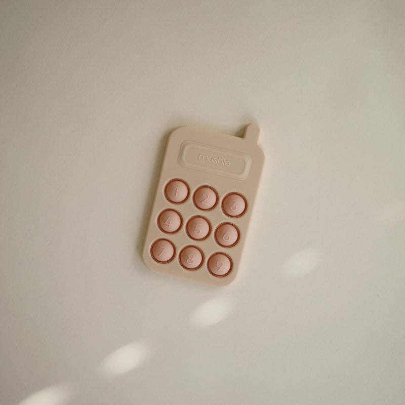 Mushie - Phone Press Toy - Blush