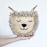 Natural Lion Basket - Small