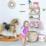 Sweet Cheeks Bow Basket - Extra Large