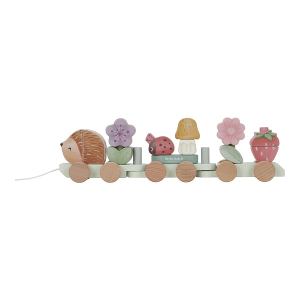 Stacking Train hedgehog - Fairy Garden