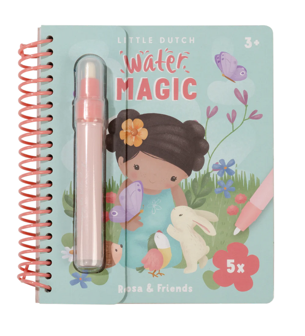 Little Dutch - Water Reveal book - Rosa & Friends