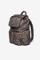 Alto Changing Backpack Brown Tonal Leopard