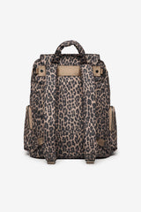 Alto Changing Backpack Brown Tonal Leopard