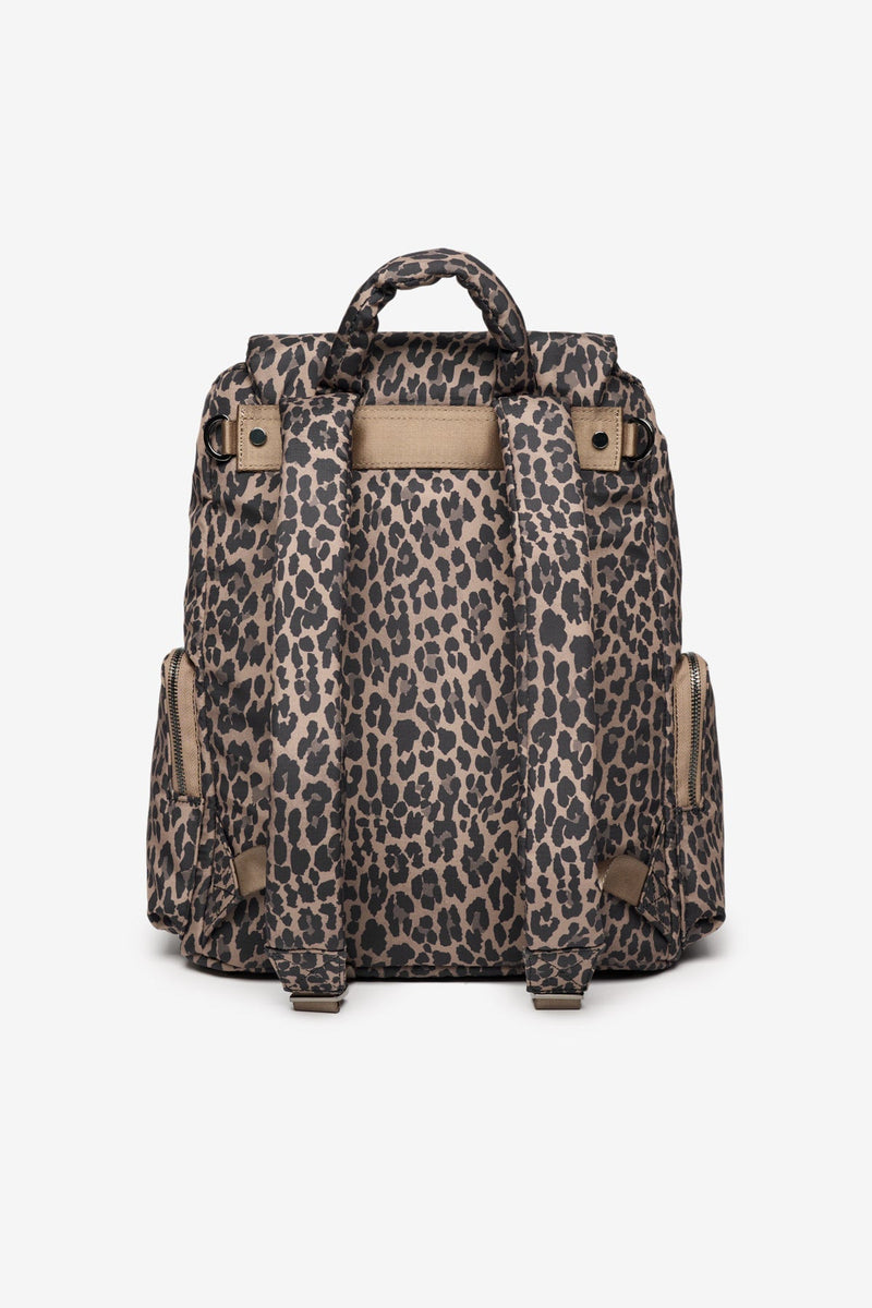 Alto Changing Backpack Brown Tonal Leopard