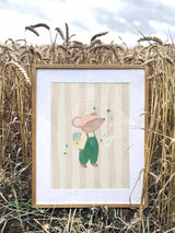 Adventure Awaits - Mouse Art Print